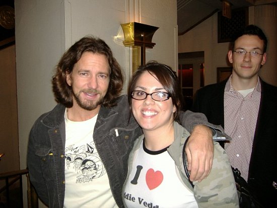 Celebrity Sighting: Eddie Vedder in NY Celebrity Sighting: Eddie Vedder in NY